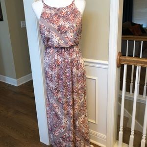 EUC Maurice’s maxi dress purple pink size medium